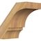 Ekena Millwork 6"W x 10"D x 10"H Balboa Rough Sawn Knee Brace, Western Red Cedar BRC06X10X10BOA00RWR - alternate 1